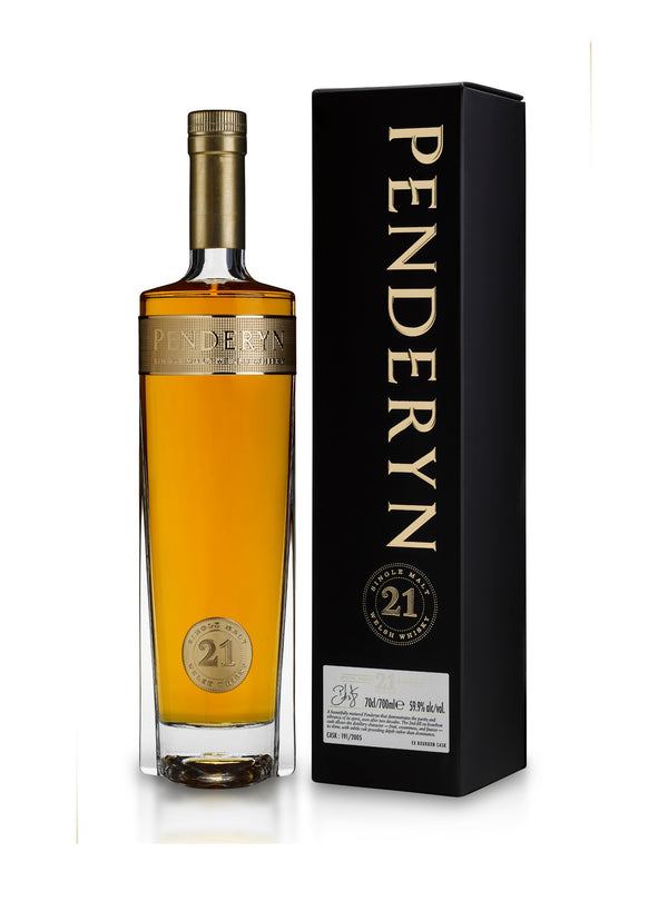 Penderyn 21 Year Old Single Malt Whisky 70cl (Pre-order)